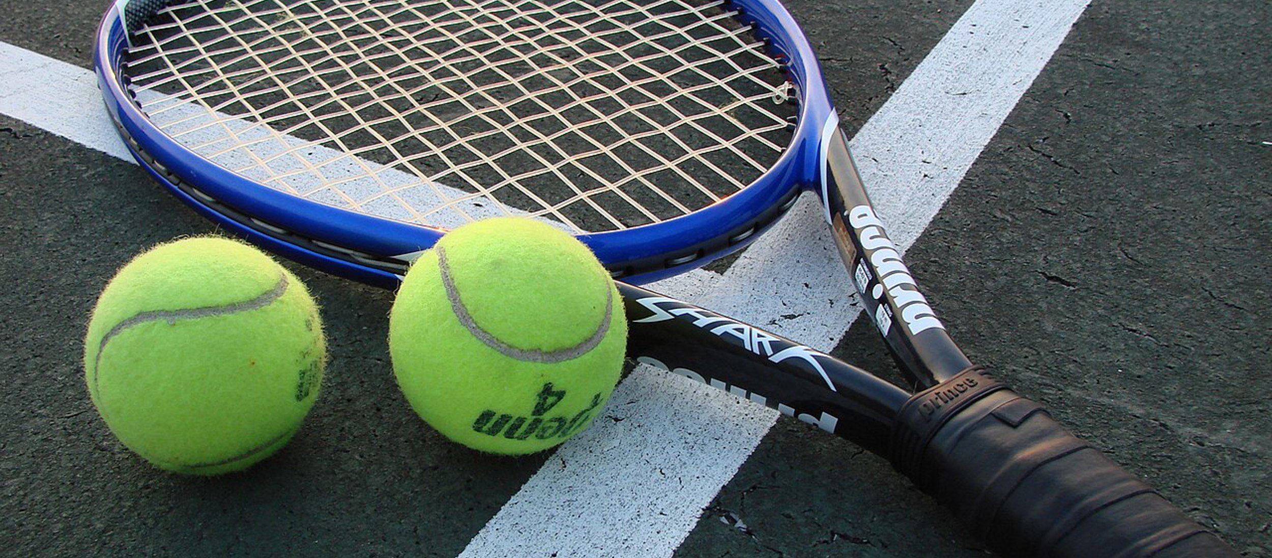 Tennis Racket and Balls