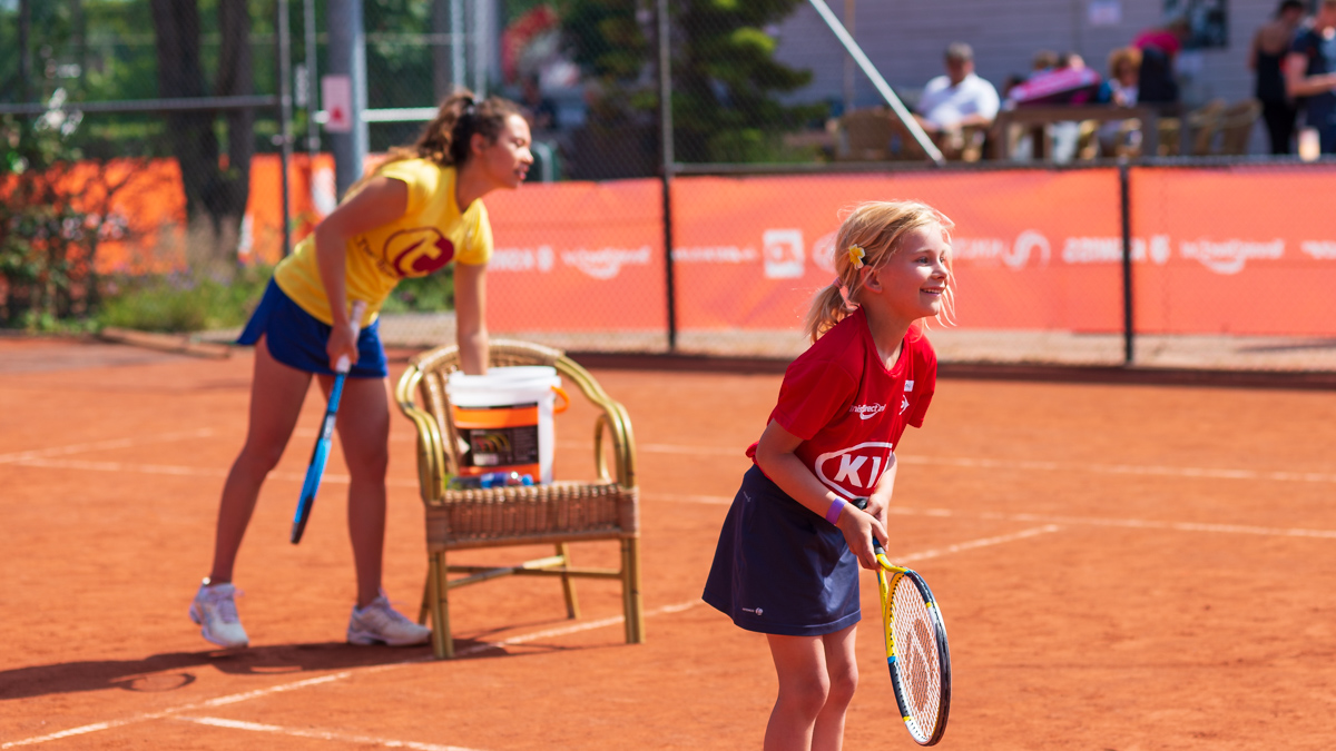 Tenniskids tennisleraren