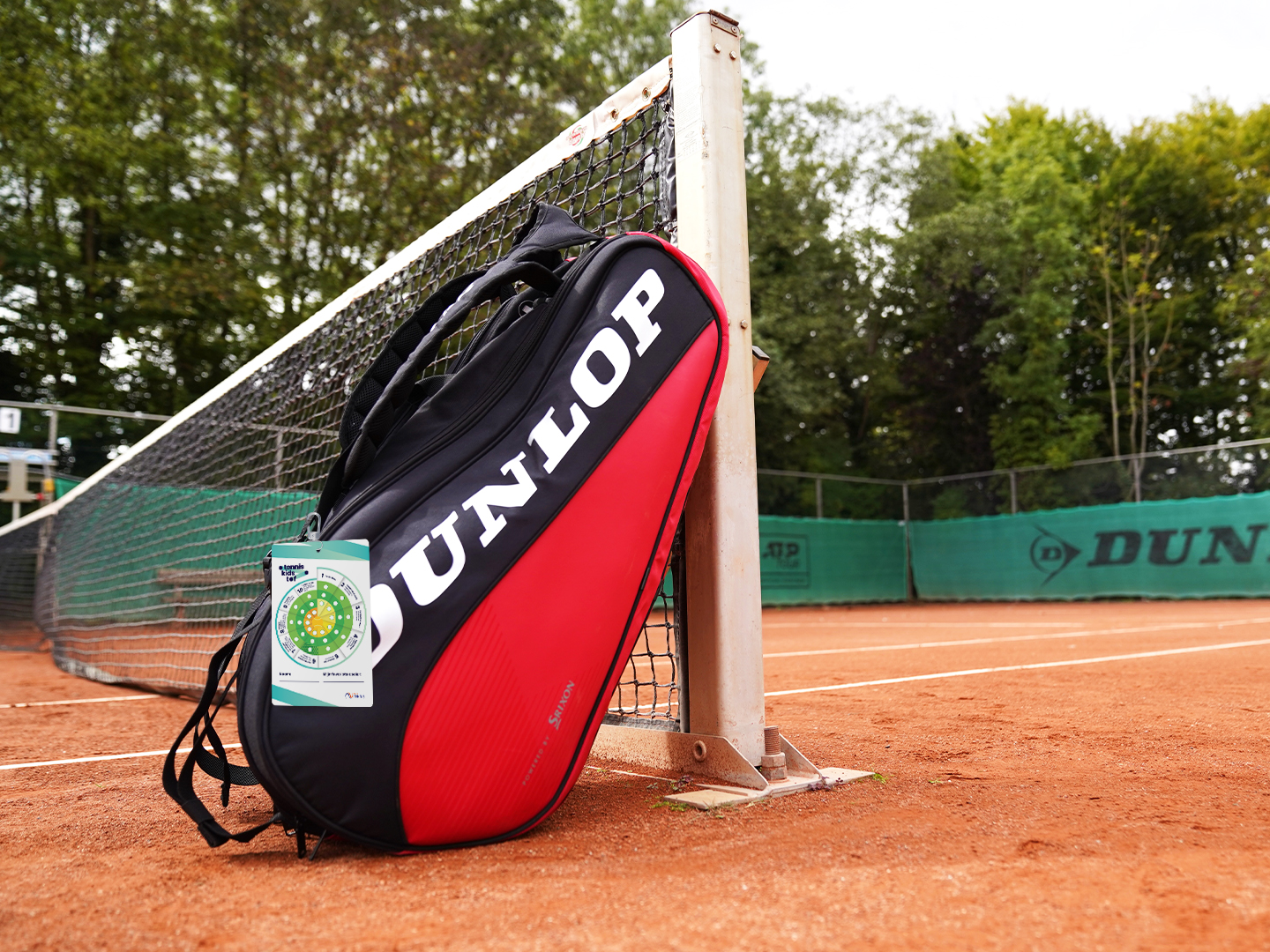 KNLTB Tenniskids TOF kaart aan tas